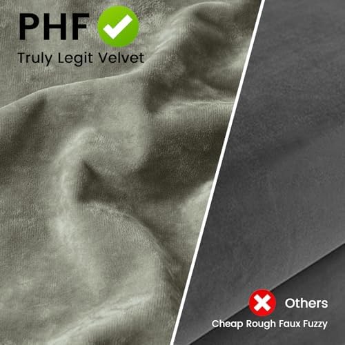 PHF Truly Velvet Pillowcases King Size 20" x 36", No Insert - Image 5