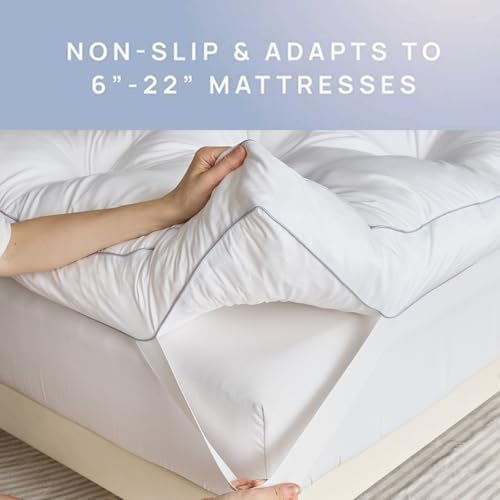SHOUREN 5 Inch Memory Foam Mattress Topper Twin - Image 4