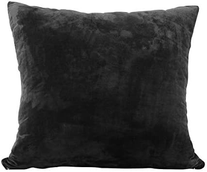 EVOLIVE Micromink Euro Sham Cover 26"x26", Hidden Zipper, 1 Pack by EVOLIVE
