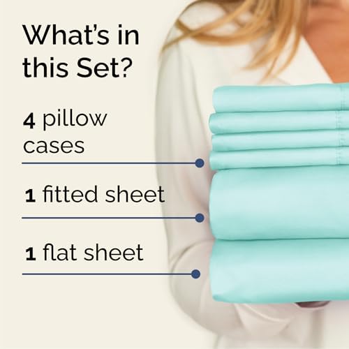 Cal King 6 Piece Bed Sheet Set - Image 2