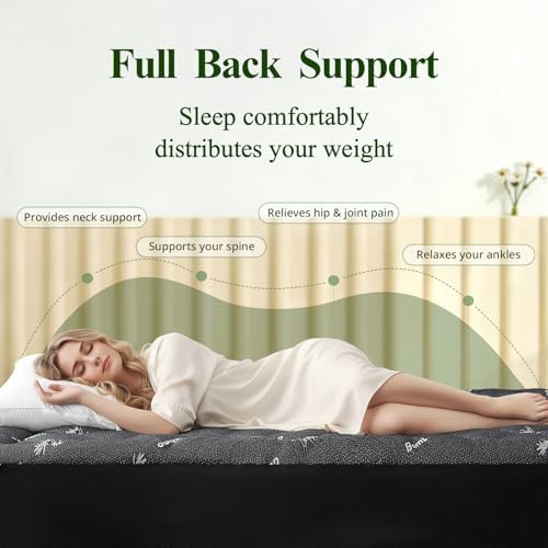 Twin XL Mattress Topper, Bamboo Viscose Pillow Top Mattress Pad - Image 4