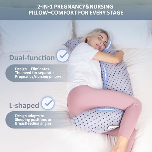 Chilling Home Pregnancy Pillow, C Shaped Pregnancy Pillows - Image 2