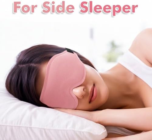Sleep Mask for Men and Women, Lash Extensions 3D Eye Mask - Image 2