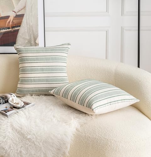 Cethom Decorative Boho Throw Pillow Covers, Farmhouse Textured Pillow Case - Image 5