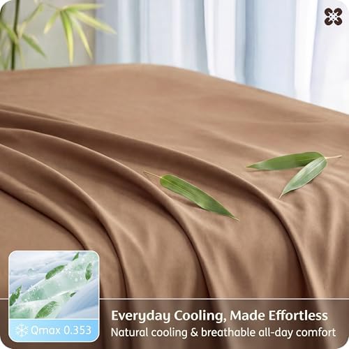 Bedsure PureWoven 100% Rayon Derived from Bamboo, Full Size Sheets - Image 4