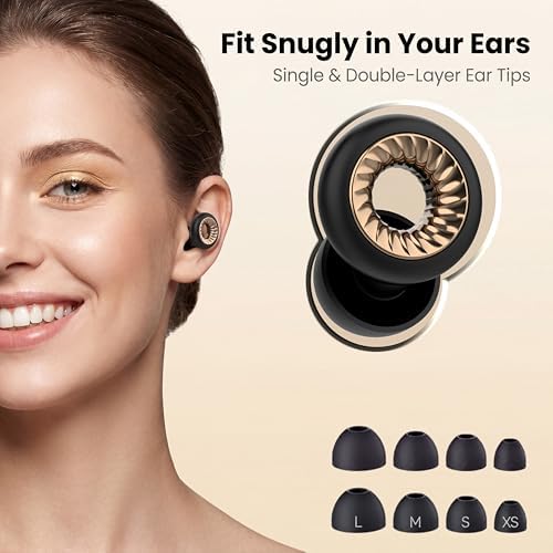 Silicone Sleep Ear Plugs, 24dB Noise Cancelling Reusable Earplugs - Image 3