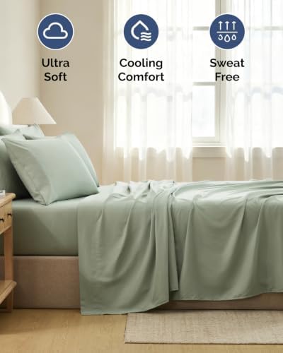 Split King 7 Piece Bed Sheet Set - Image 4