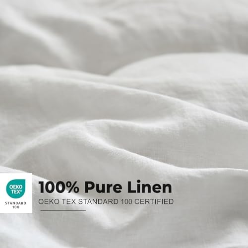 Simple&Opulence 100% French Linen Duvet Cover Set - Image 2