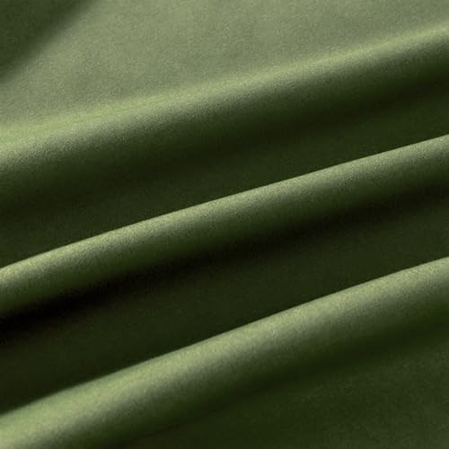 Dark Olive Green Standard Size Pillow Cases Set of 2 - Image 7