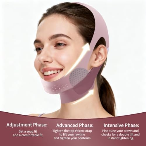 Graphene V-Line Neck Lifting Mask Jaw Support Sleeping Face Tape - Image 5