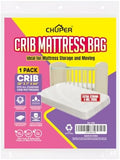 Crib Mattress Storage Bag, Heavy Duty Crib Mattress Moving Bag, Fits 28" x 64" by Unknown