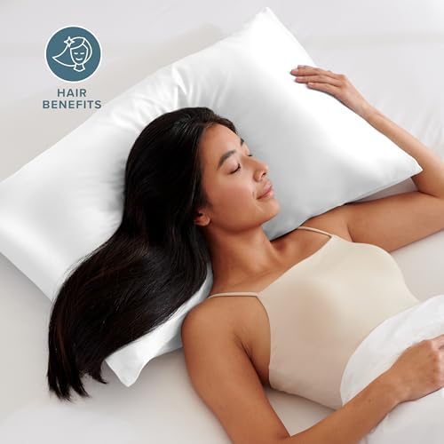 Bare Home Satin Pillowcases Envelope - Image 2