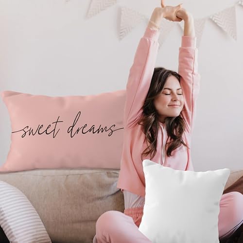 Sweet Dreams Pillow Cover 12x20, Decorative Throw Pillow Covers - Image 5