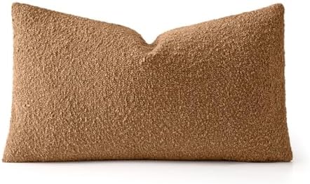 MIULEE Textured Boucle Lumbar Pillow Cover - Image 6