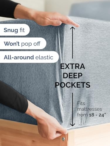 Extra Deep Twin Sheet Set - Image 3
