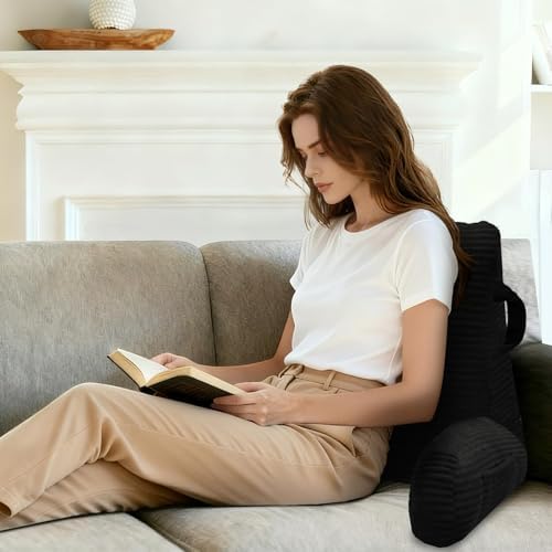 Reading Pillow for Sitting in Bed Adult, Memory Foam - Image 2