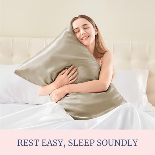BEDELITE Satin Pillowcases, Small King 20x36 Inch - Image 5