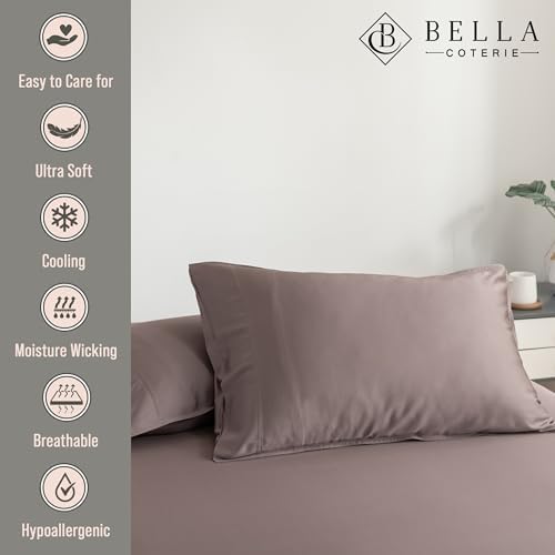 Bella Coterie | Luxury Bamboo Viscose Standard Size Pillowcase Set - Image 2