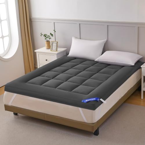 Shatex 2.5 inch Mattress Topper, Full Size Mattress Pad - Image 3