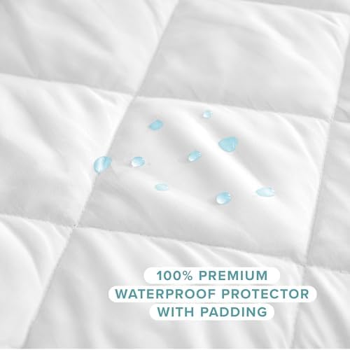 Bare Home Waterproof Quilted Mattress Pad - Image 6