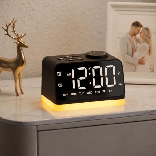 JALL Digital Alarm Clock with FM Radio by JALL