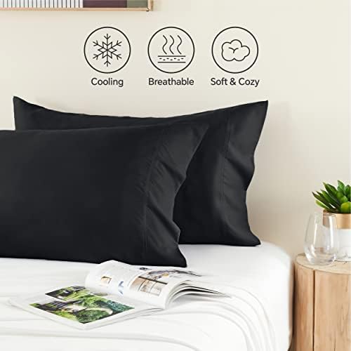 BEDELITE Pillow Cases Standard Size 2Pcs, Rayon Derived from Bamboo - Image 4