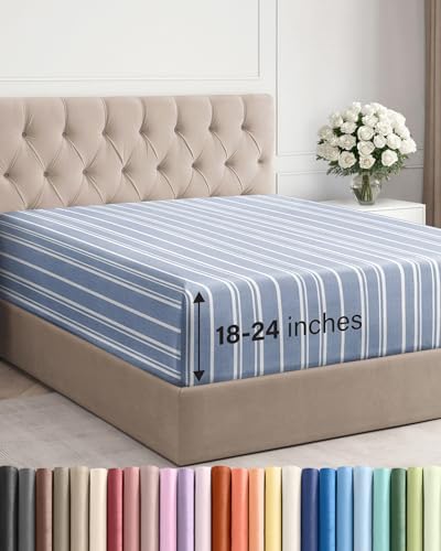 CGK Linens Extra Deep Full Fitted Sheet by CGKUnlimited