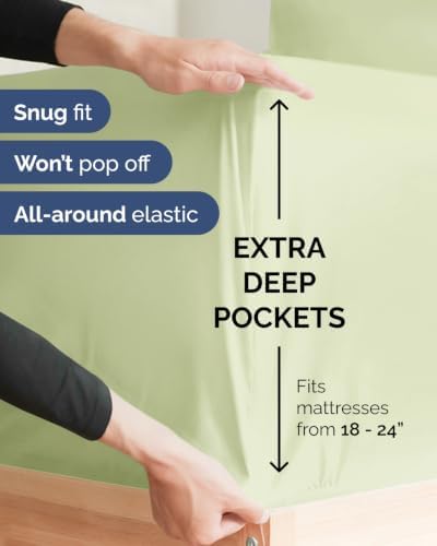 Extra Deep Flex Top Split Head King Sheet Set - Image 4