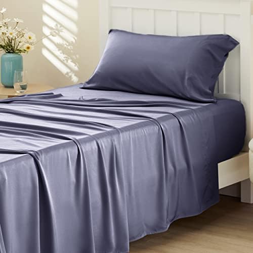 Bedsure PureWoven 100% Rayon Derived from Bamboo, Twin Bed Sheets, 3 Pieces by BEDSURE