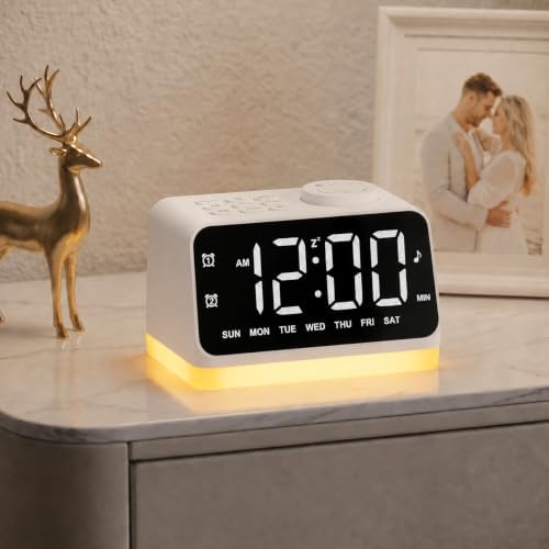 JALL Digital Alarm Clock with FM Radio by JALL