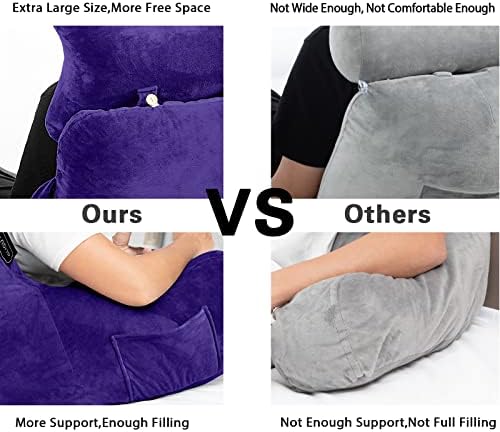Reading Pillow-Extra Large 31" Bed Rest Pillow - Image 5