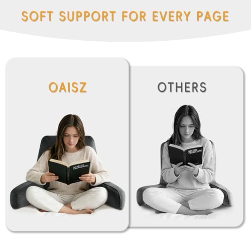 OAISZ Reading Pillow for Sitting in Bed - Image 5