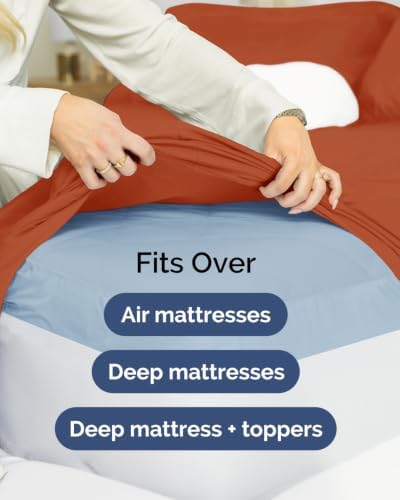 CGK Linens 2 Pack Extra Deep Twin Fitted Sheets - Image 7
