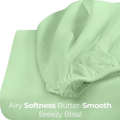 Full Fitted Sheet, Ultra Soft Fits Up to 15 Inch Deep Pocket - Image 7