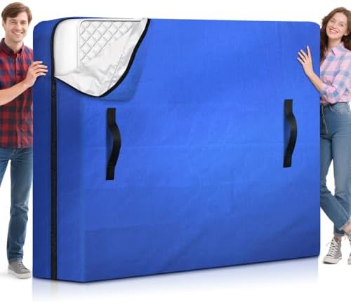 Extra Thick Mattress Bags for Moving and Storage, Full Size by BlissTrends