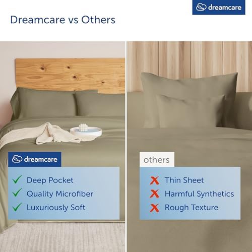DREAMCARE King Size Sheets Set - Image 6