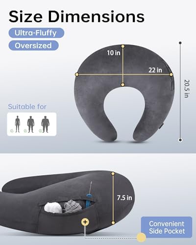 ENITYA U-Shaped Ergonomic Crochet Pillow - Image 2