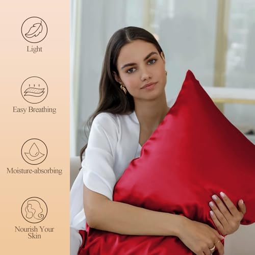 Silk Like Satin Body Pillowcase, 1 Pack, 20x54 Inches - Image 2