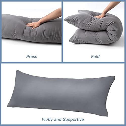 DOWNCOOL Luxury Full Body Pillow Insert - Image 6