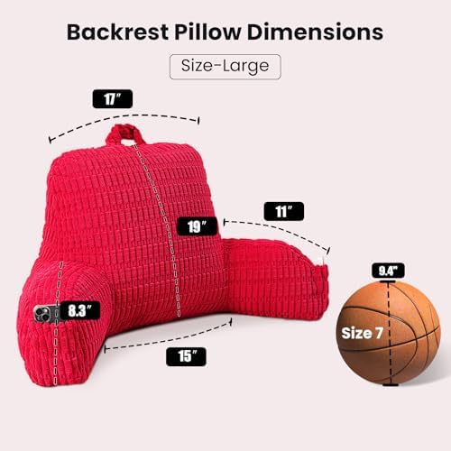 Large Reading Pillow for Sitting Up - Image 3