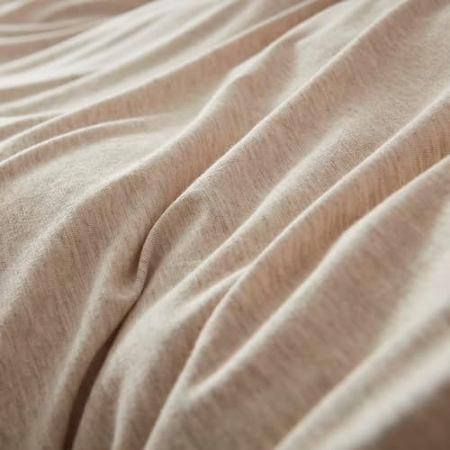 H HOUSEHOLD 100% Jersey Knit Cotton King Size Pillowcases Set of 2, Super Soft - Image 5