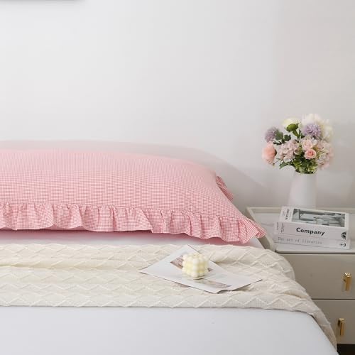 Gingham Body Pillow Cover 20x54 - Image 7