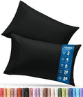 Pillow Covers King Size Set of 4, Soft and Comfy Pillow Cases by UTOPIABEDDING