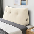 Headboard Pillow Twin, Wall Backrest Wedge Pillow Headboard by huateanhome
