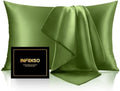 INFIIXSO Mulberry Silk Pillow Cases Queen Size by INFIIXSO