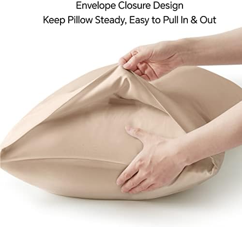 BEDELITE Pillow Cases Standard Size 2Pcs, Rayon Derived from Bamboo - Image 6
