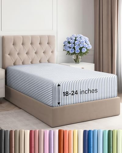 CGK Linens Extra Deep Twin Fitted Sheet by CGKUnlimited