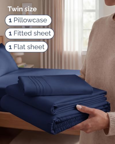 Twin Size 3 Piece Sheet Set - Image 3