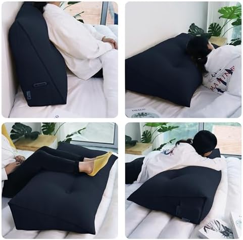 WOWMAX Wedge Headboard Pillow Twin Reading Pillow - Image 3