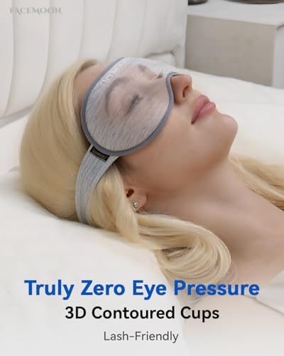 FACEMOON 3D Blackout Weighted Eye Mask - Image 4
